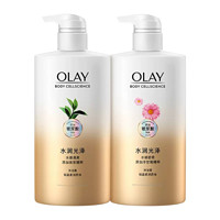 88VIP：OLAY 玉兰油 水光沐浴露 玻尿酸乳液 730ml*2瓶