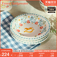 EMMA BRIDGEWATER 碗陶瓷家用汤碗燕麦早餐麦片碗釉下彩玩具盒系列