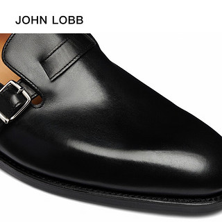 JOHN LOBB 【冬】男士Delano黑色牛津小牛皮乐福鞋 7(41)