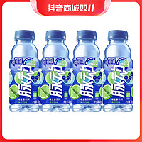 抖音超值购：Mizone 脉动 青柠味400ml*4瓶 维生素饮料出行做运动低糖饮料解渴便携带