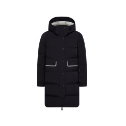 bosideng波司登23冬季新款时尚连帽宽松户外防水中长款鹅绒羽绒服女