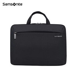 Samsonite 新秀丽 手提电脑包14英寸单肩斜跨包 Samsonite苹果笔记本内胆包BP5黑色