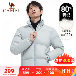 CAMEL 骆驼 男子运动羽绒服 C1W2NF609 太空灰 XL