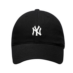 MLB 美国职棒大联盟 美职棒（MLB）情侣鸭舌帽3ACP66/77 纽约洋基队/黑色/77 F-帽围可调节(51-65)