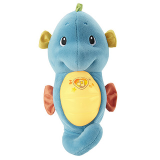 Fisher-Price 新生婴儿安抚海马 早教声光玩具 新版蓝色海马GCK71