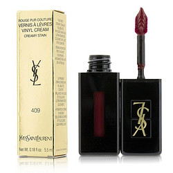 YVES SAINT LAURENT 圣罗兰 黑管唇釉 #N°409梅子色 5.5ml