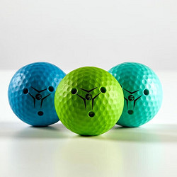 DECATHLON 迪卡儂 室內迷你高爾夫樂推套組 INESIS補充球（一盒3個） 2747139