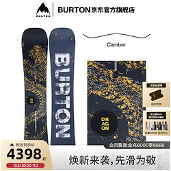 BURTON 伯顿 23-24雪季男女GOOD COMPANY滑雪板龙板单板241301 24130100001 155cm