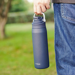 locklock乐扣乐扣元力保冷保温杯不锈钢大容量运动水杯子男女便携蓝色