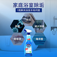 Durgol 浴室清洁剂卫生间地板瓷砖不锈钢去污擦玻璃水渍泡泡除水垢