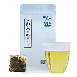石古兰 2017年福鼎大白茶寿眉可泡可煮紧压巧克力型白露茶 100g