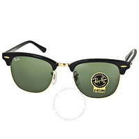 Ray-Ban 雷朋 Clubmaster Classic 绿色中性太阳镜