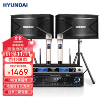  HYUNDAI/现代影音 专业功放 家庭影院音响套装+10吋三分频五单元音响