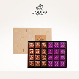 GODIVA 歌帝梵 醇黑系列巧克力礼盒36片 比利时