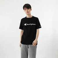 CHAMPION 冠军 经典字母logo圆领T恤男女同款