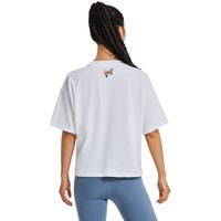 安德玛 UNDER ARMOUR UA秋冬女子宽松训练运动短袖T恤1379949