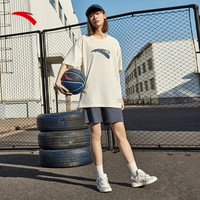 ANTA 安踏 冰丝T丨冰感短袖t恤男女同款季宽松半袖运动上衣
