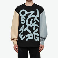 鬼塚虎 经典设计师款男士薄款长袖卫衣