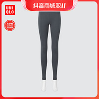 抖音超值购：UNIQLO 优衣库 高舒暖HEATTECH保暖加厚加绒女装圆领紧身裤451763/439512