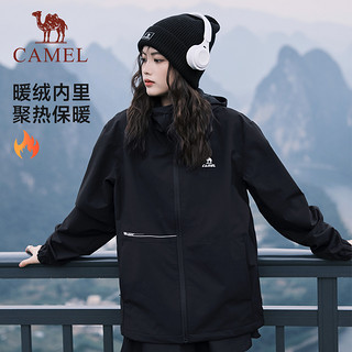 88VIP：CAMEL 骆驼 运动登山服外套连帽夹克户外防风防水休闲茄克