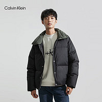 卡尔文·克莱恩 Calvin Klein 男女款防水防污三防羽绒 J400372 BEH-太空黑