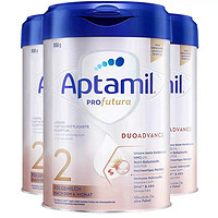 88VIP：Aptamil 爱他美 白金德文版 婴儿奶粉 2段 800g*3罐