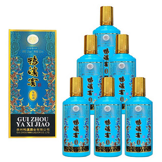 鸭溪窖 百家福 52%vol 浓香型白酒 500ml*6瓶 整箱装