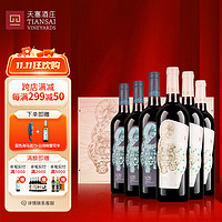 TIANSAI 天塞酒庄 S20系列干红葡萄酒 国产精品送礼酒庄酒 新疆红酒 6支组合装(750ml*6)