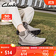 Clarks 其乐 男士短筒工装靴 261642277 灰色 43