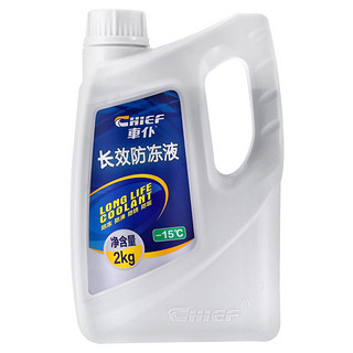 CHIEF 车仆 汽车防冻液 绿色 -15℃ 2kg