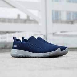 skechers斯凯奇秋冬季男鞋健步鞋男休闲鞋一脚蹬运动鞋百搭