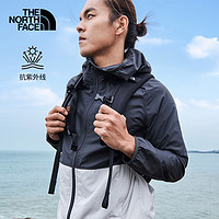 北面 2022春夏新款TheNorthFace北面皮肤衣男户外休闲轻薄透气外套4NEF