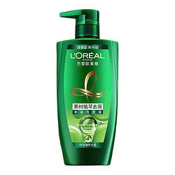 L'OREAL PARIS 巴黎欧莱雅 茶树植萃去屑净油洗发露 500ml