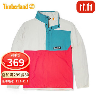 Timberland 男子运动夹克 A2D4S-BN4 白红色 XL