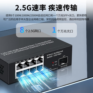  LIANGUO/联果 2.5G+万兆光口 企业级交换机