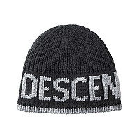【】Descente迪桑特 毛线帽 逆向反光 运动 黑F DMASJC62