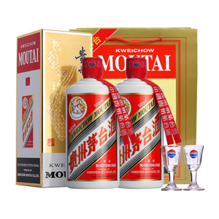 MOUTAI 茅台 飞天茅台 53%vol 酱香型白酒 500ml*2瓶 双支装