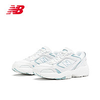 new balance NB奥莱 女款秋冬轻便通勤素色增高运动老爹鞋452