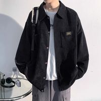 Wolf.ffoysis 狼凡仕 秋季日系灯芯绒夹克外套男潮流复古加绒工装衣男生青少年百搭