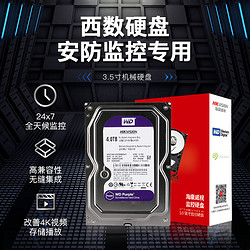 Western Digital 西部数据 DS42HKVS-78 3.5英寸机械硬盘 4TB