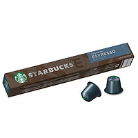 STARBUCKS 星巴克 咖啡 Nespresso Original系统 意式浓缩咖啡胶囊10颗