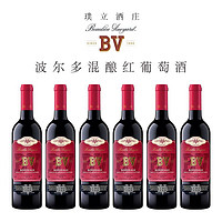 璞立酒庄 BV红酒 波尔多混酿  2018年份 750ml*6瓶 整箱装