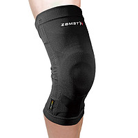 Zamst 赞斯特 日本运动护膝针织护膝跑步健身篮球护膝户外排球专业运动护膝 黑色 L-单个装（不分左右）