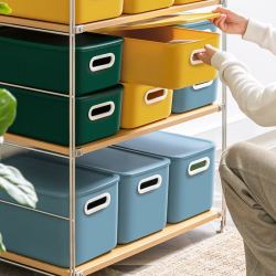 citylong禧天龙收纳盒205l复古绿