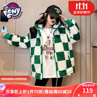 小马宝莉 女童羊羔毛外套秋冬
