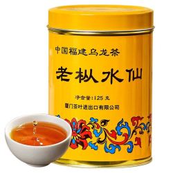 SEA DYKE 海堤 中茶海堤乌龙茶老枞水仙AT102A黄罐125g
