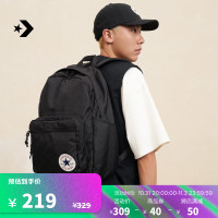 CONVERSE 匡威 官方 GO 2 男女同款大容量双肩包背包10020533 10020533-A01/黑色 OSFA