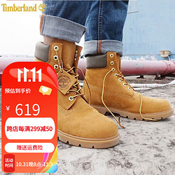 Timberland 添柏岚 男鞋休闲靴秋冬新款户外踢不烂耐磨皮革高帮靴大黄靴18094 18094231/建议拍小半码 \