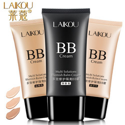 LAIKOU 莱蔻 bb霜女气垫遮瑕补水保湿持久不易 自然色50g