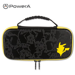 PowerA 游戏保护包 任天堂正版授权Switch 皮卡丘版专用便携随身包 黄色款